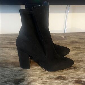 Aldo Black Heeled Boots